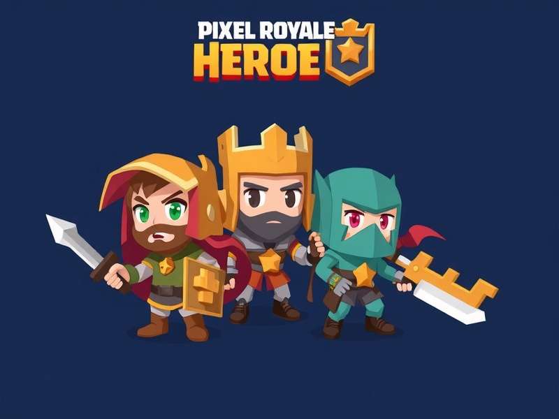 Pixel Royale Heroes Character Lineup