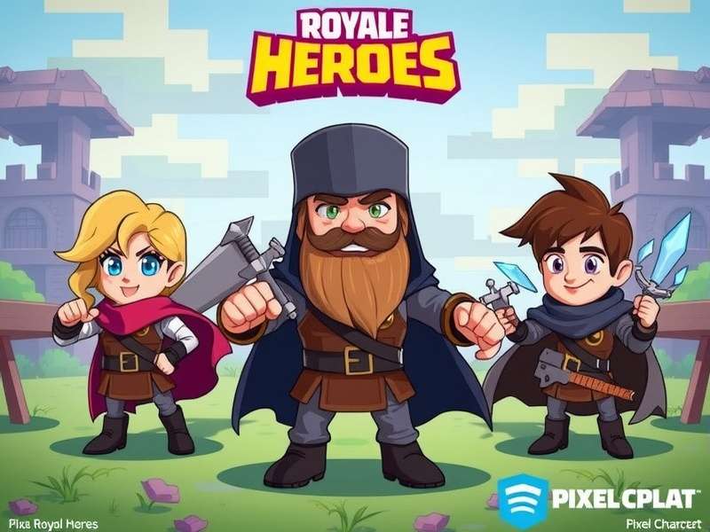 Pixel Royale Heroes Game Character